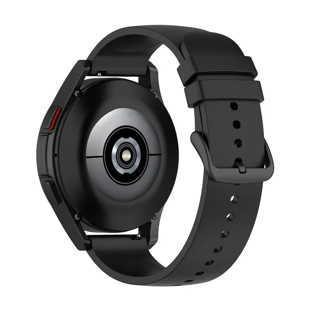 Bracelet silicone pour montre 20 à 22 mm