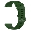Bracelet silicone pour montre 20 à 22 mm – Couleur du bracelet Green