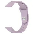 Bracelet silicone pour montre 20 à 22 mm – Couleur du bracelet lavender