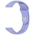 Bracelet silicone pour montre 20 à 22 mm – Couleur du bracelet Lilac