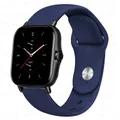 Bracelet silicone pour montre 20 à 22 mm – Couleur du bracelet Midnight-blue-7