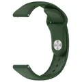 Bracelet silicone pour montre 20 à 22 mm – Couleur du bracelet olive