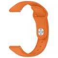 Bracelet silicone pour montre 20 à 22 mm – Couleur du bracelet Orange