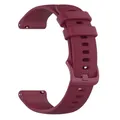 Bracelet silicone pour montre 20 à 22 mm – Couleur du bracelet Red