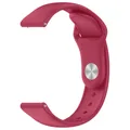 Bracelet silicone pour montre 20 à 22 mm – Couleur du bracelet rose red