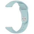 Bracelet silicone pour montre 20 à 22 mm – Couleur du bracelet Turquoise