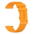 Bracelet silicone pour montre 20 à 22 mm – Couleur du bracelet Yellow