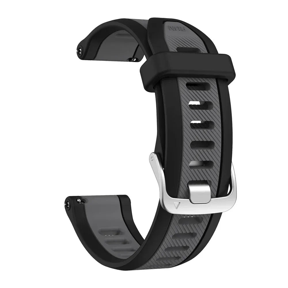 Bracelet silicone pour montre 20 mm