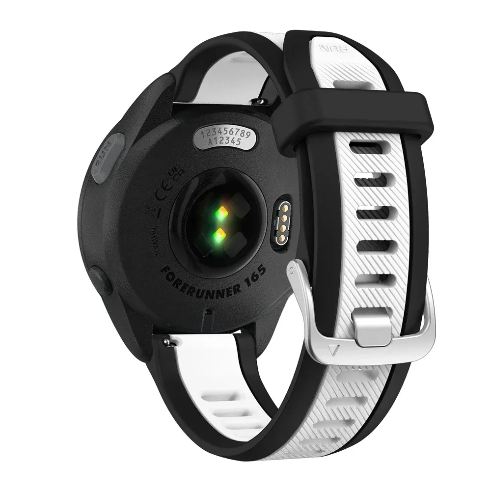 Bracelet silicone pour montre 20 mm