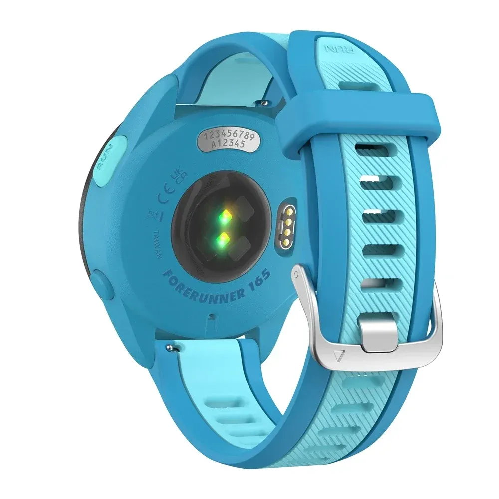 Bracelet silicone pour montre 20 mm