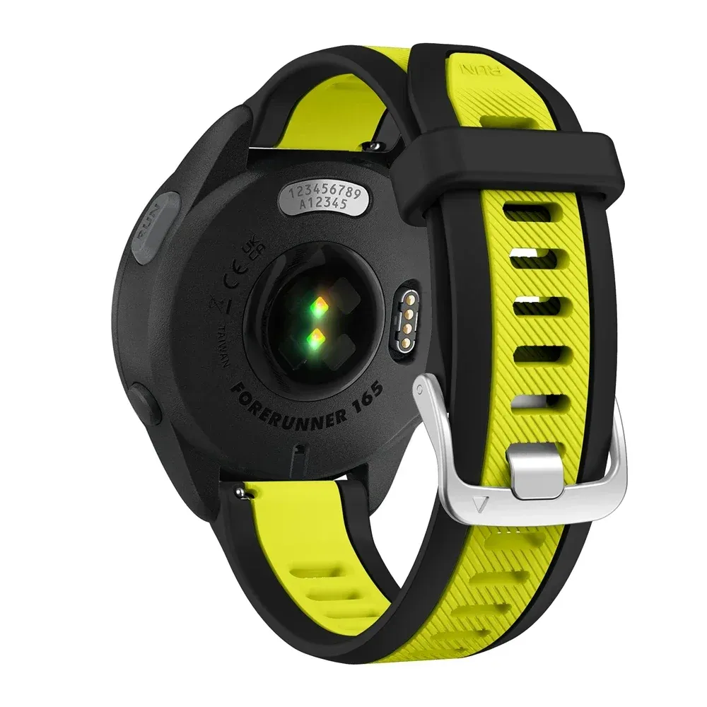 Bracelet silicone pour montre 20 mm