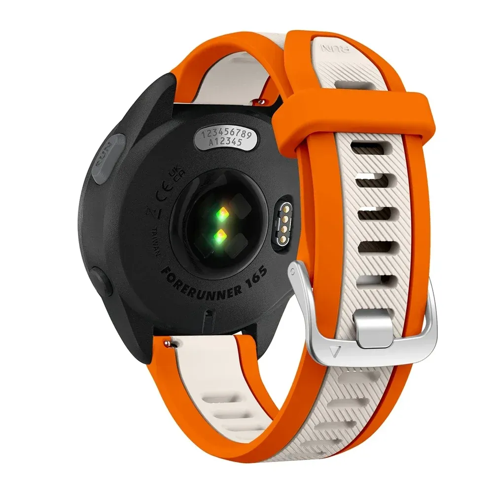 Bracelet silicone pour montre 20 mm