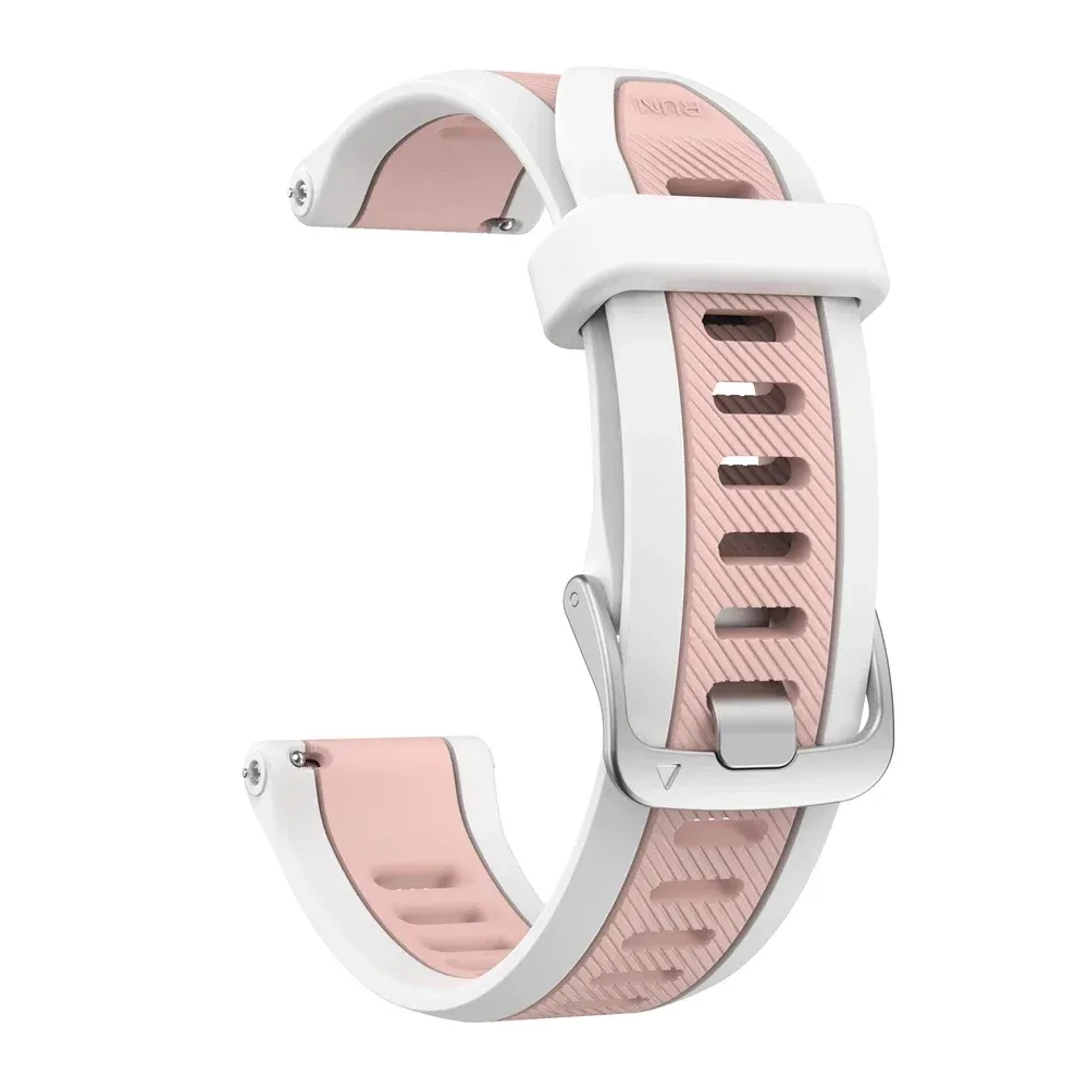 Bracelet silicone pour montre 20 mm