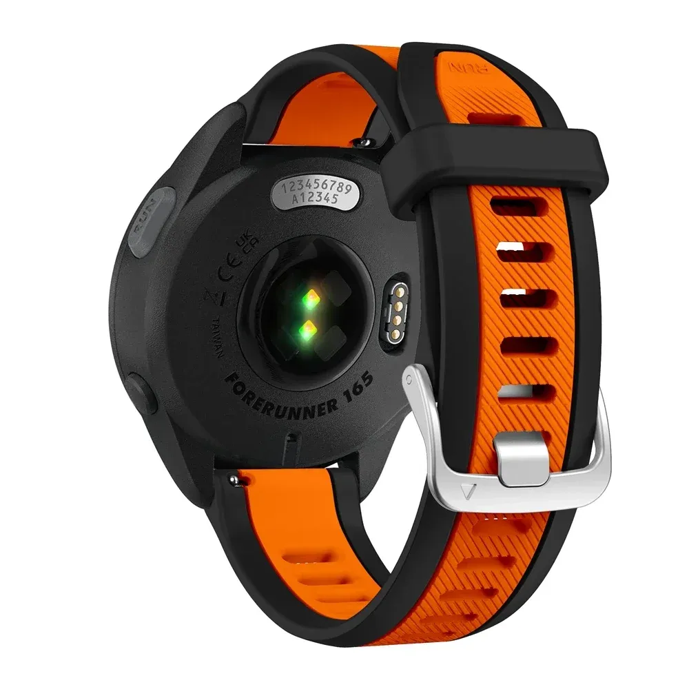 Bracelet silicone pour montre 20 mm