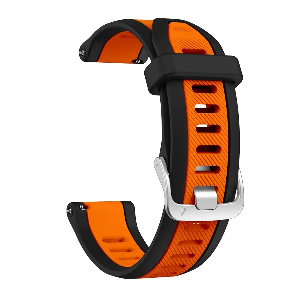 Bracelet silicone pour montre 20 mm