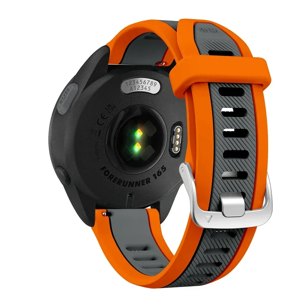 Bracelet silicone pour montre 20 mm