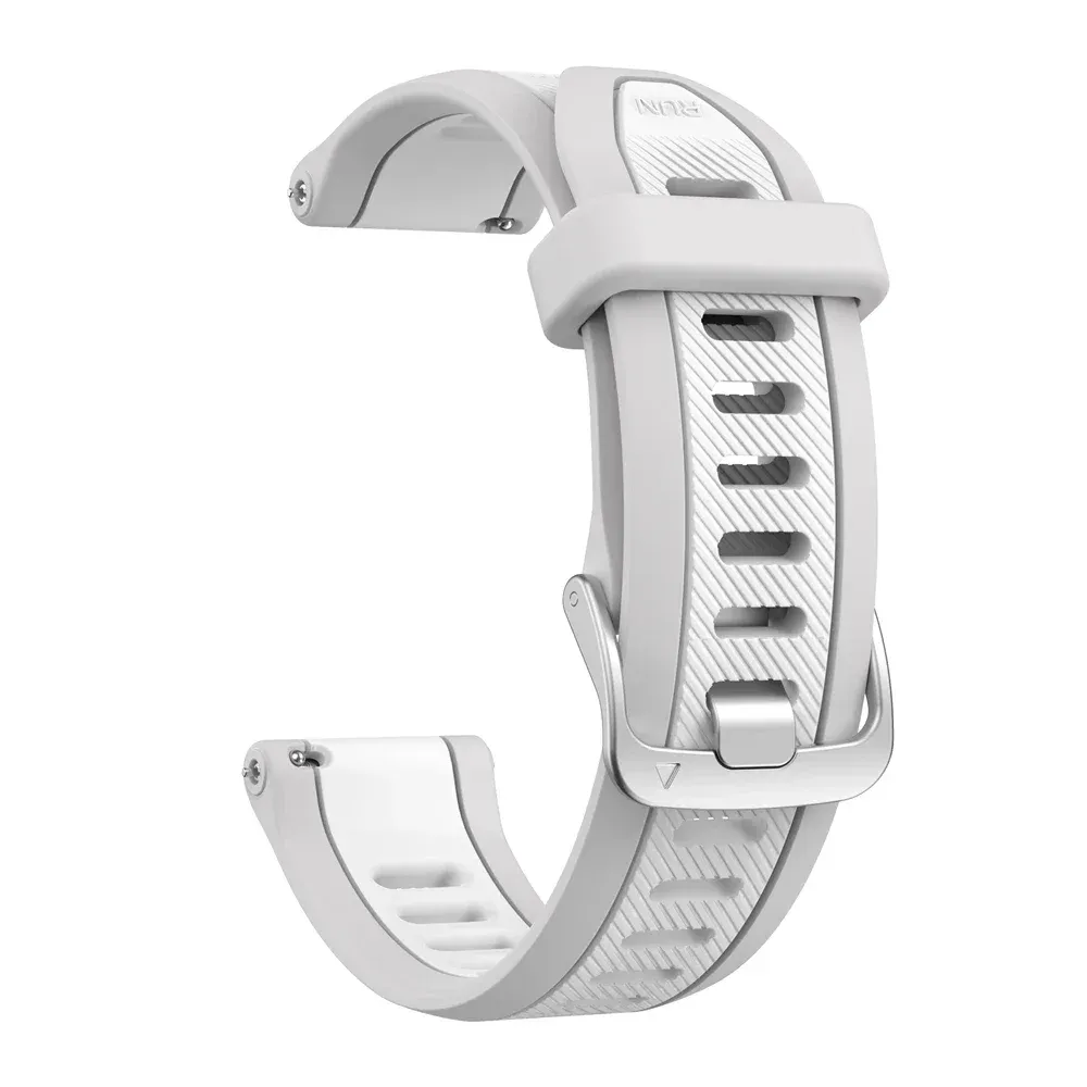Bracelet silicone pour montre 20 mm