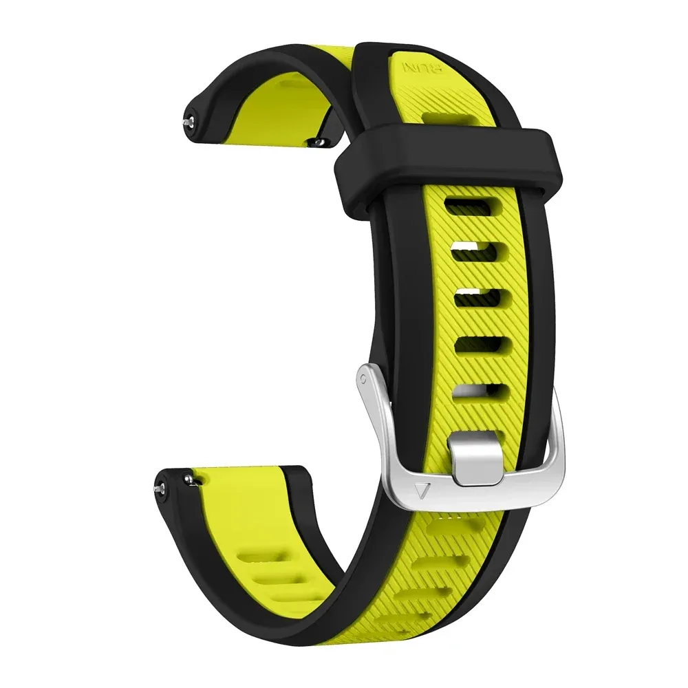 Bracelet silicone pour montre 20 mm