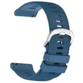 Bracelet silicone pour montre connectée 20 à 22 mm – Couleur du bracelet Dark blue