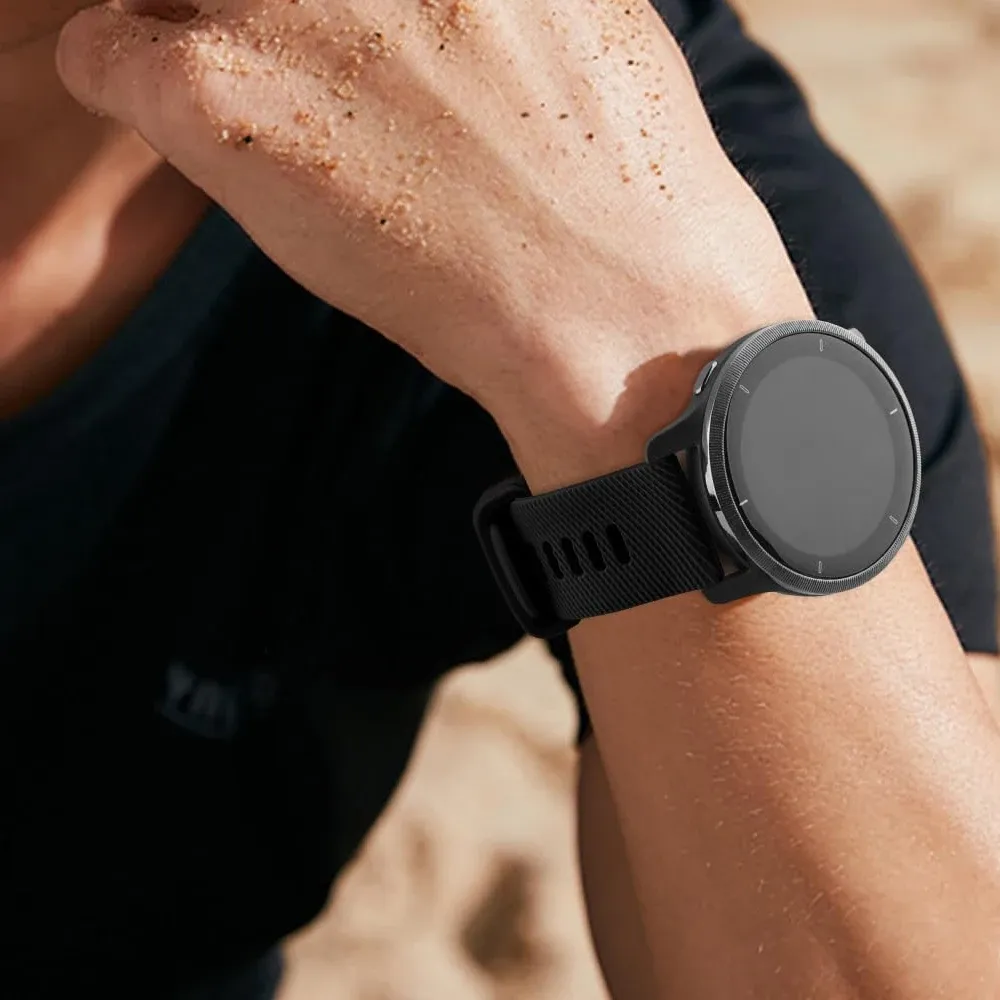 Bracelet silicone pour montre connectée 20 à 22 mm