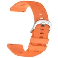 Bracelet silicone pour montre connectée 20 à 22 mm – Couleur du bracelet orange
