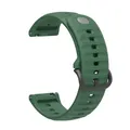 Bracelet silicone pour montre connectée 22 à 24 mm – Couleur du bracelet cr-armygreen