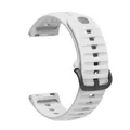 Bracelet silicone pour montre connectée 22 à 24 mm – Couleur du bracelet cr-white