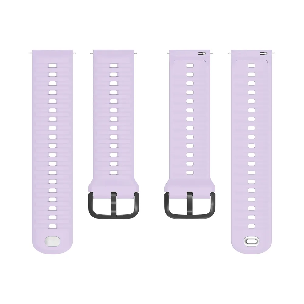 Bracelet silicone pour montre connectée 22 à 24 mm