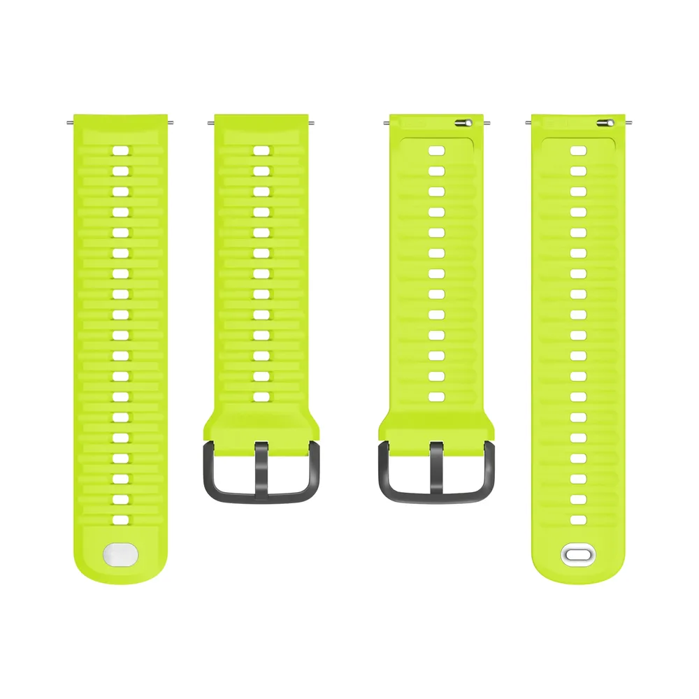 Bracelet silicone pour montre connectée 22 à 24 mm