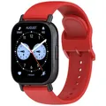 Bracelet silicone pour montre Redmi Watch 5 – Couleur du bracelet red