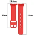 Bracelet silicone pour Redmi Watch 5 et 6 – 6