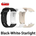 Bracelet silicone pour Redmi Watch et Mi Band Pro – Couleur du bracelet Black-W-Starlight