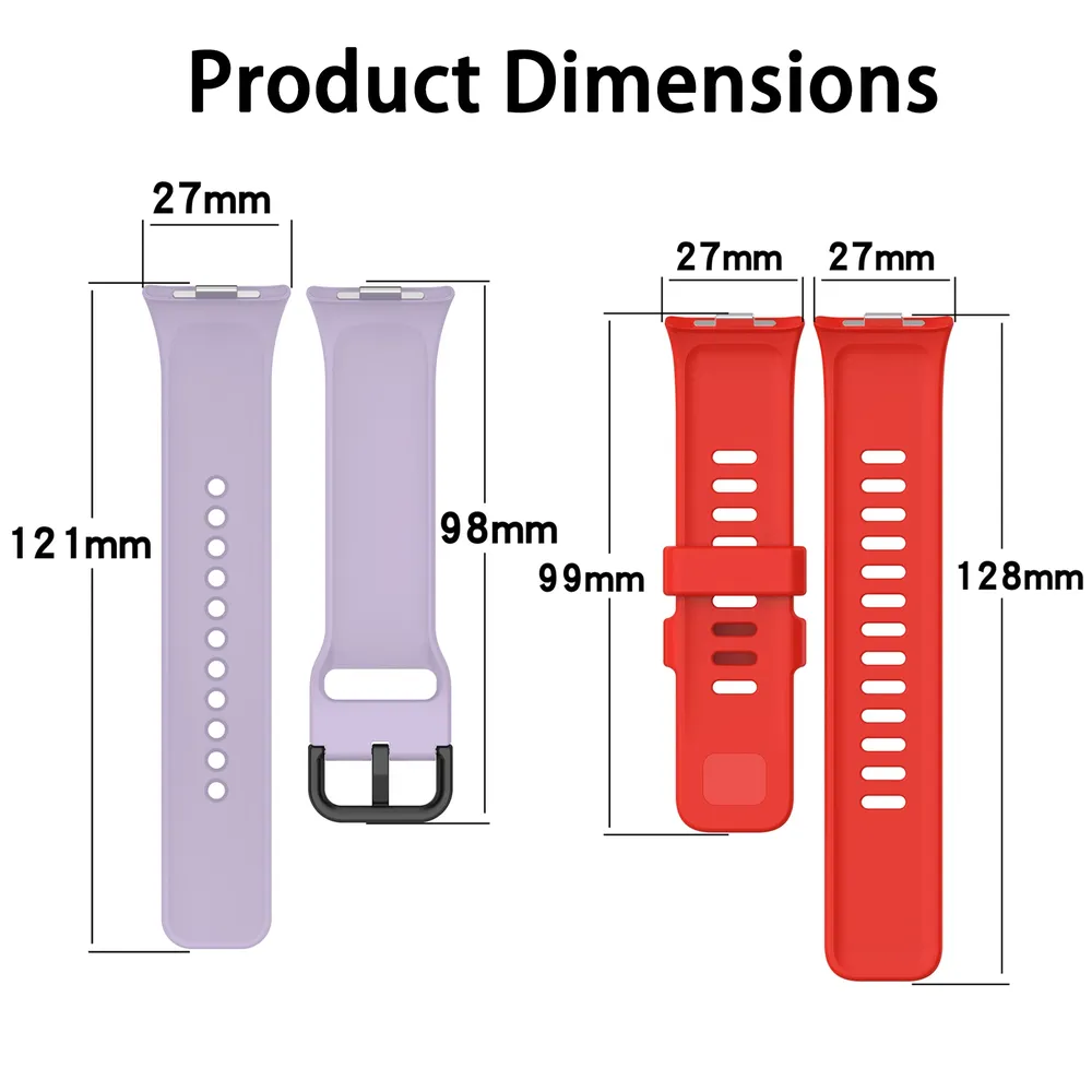 Bracelet silicone pour Redmi Watch et Mi Band Pro