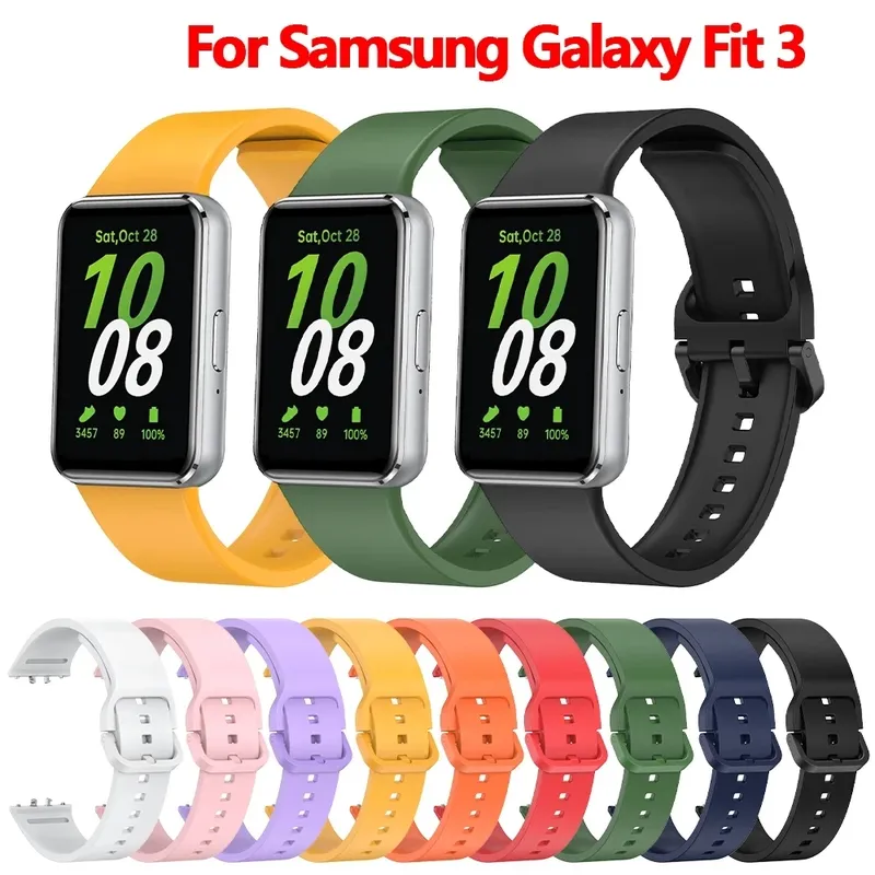 Bracelet silicone pour Samsung Galaxy Fit 3
