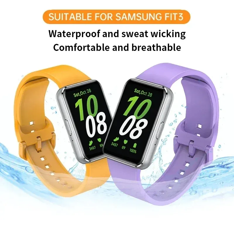 Bracelet silicone pour Samsung Galaxy Fit 3
