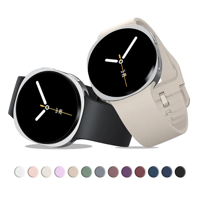 Bracelet silicone pour Samsung Galaxy Watch 40 à 46 mm