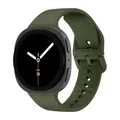 Bracelet silicone pour Samsung Galaxy Watch 40 à 46 mm – Couleur du bracelet Dark green