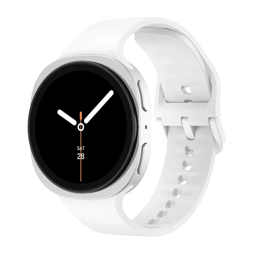 Bracelet silicone pour Samsung Galaxy Watch 40 à 46 mm