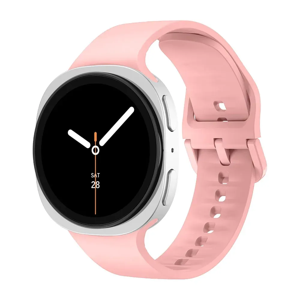 Bracelet silicone pour Samsung Galaxy Watch 40 à 46 mm