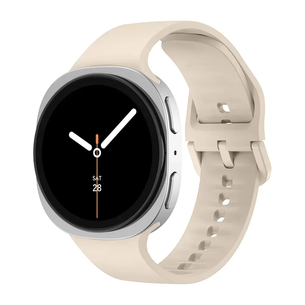 Bracelet silicone pour Samsung Galaxy Watch 40 à 46 mm