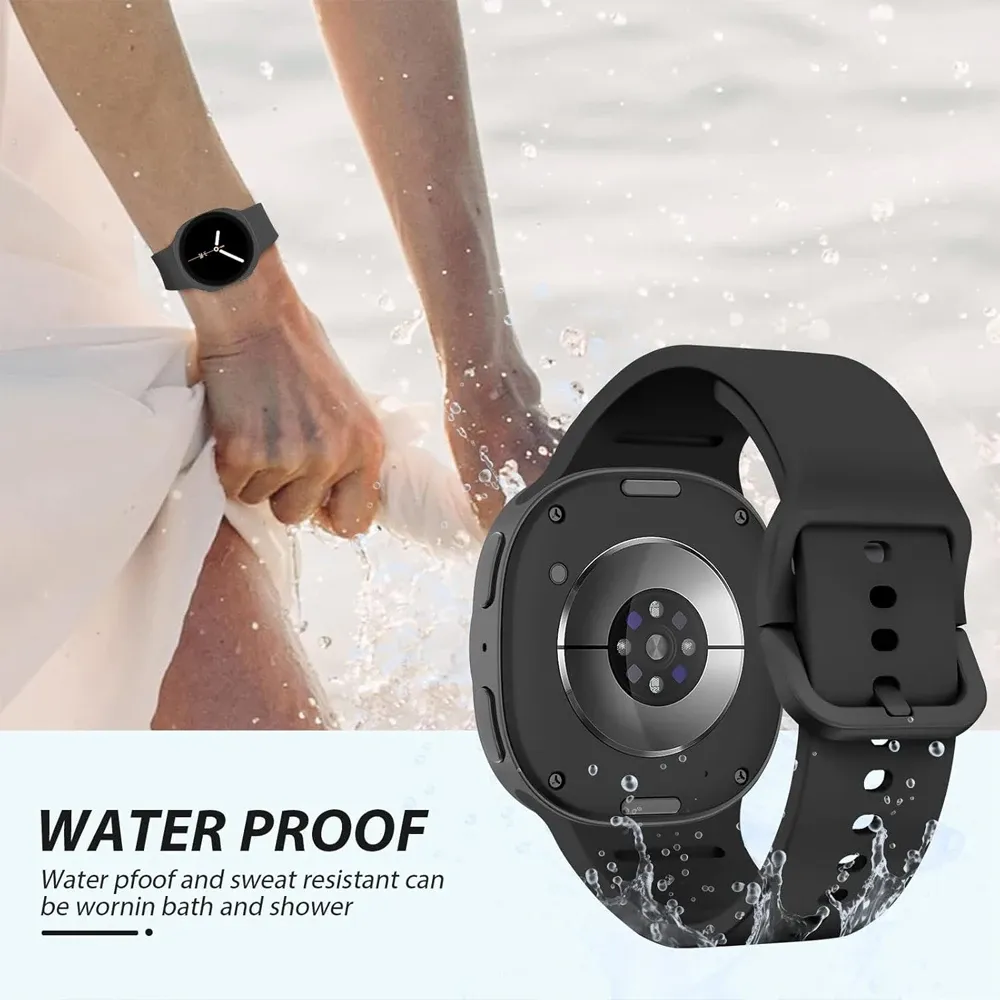 Bracelet silicone pour Samsung Galaxy Watch 40 à 46 mm