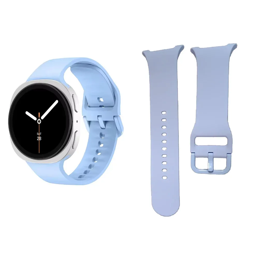 Bracelet silicone pour Samsung Galaxy Watch 40 à 46 mm