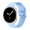 Bracelet silicone pour Samsung Galaxy Watch 40 à 46 mm – Couleur du bracelet Light Blue