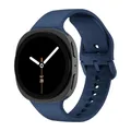 Bracelet silicone pour Samsung Galaxy Watch 40 à 46 mm – Couleur du bracelet Midnight blue