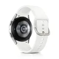 Bracelet silicone pour Samsung Galaxy Watch 40 à 47 mm – Couleur du bracelet blanc
