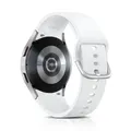 Bracelet silicone pour Samsung Galaxy Watch 40 à 47 mm – Couleur du bracelet Blanc officiel