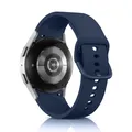 Bracelet silicone pour Samsung Galaxy Watch 40 à 47 mm – Couleur du bracelet Bleu moyen officiel