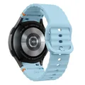 Bracelet silicone pour Samsung Galaxy Watch 40 à 47 mm – Couleur du bracelet Blue