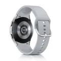 Bracelet silicone pour Samsung Galaxy Watch 40 à 47 mm – Couleur du bracelet gris officiel