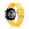 Bracelet silicone pour Samsung Galaxy Watch 40 à 47 mm – Couleur du bracelet jaune